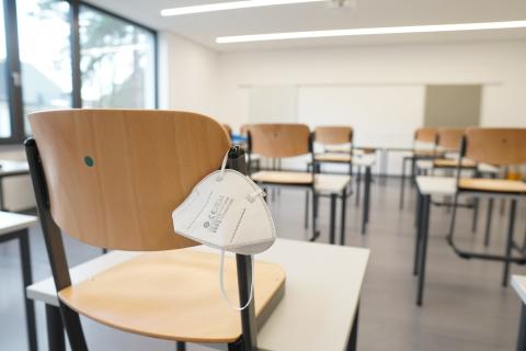 empty classroom